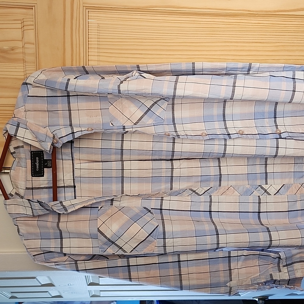 Woman button down shirt